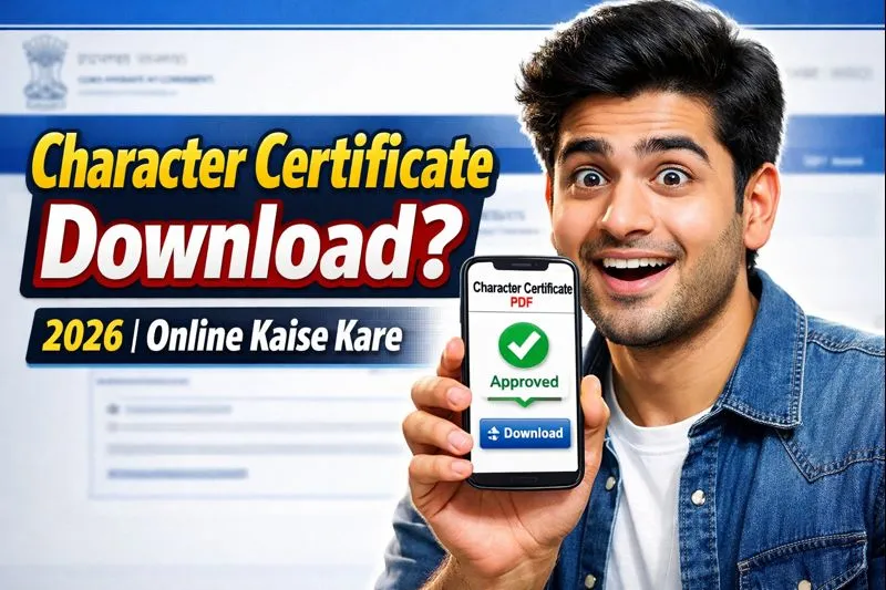 Character Certificate Download Kaise Kare How to Download online character certificate PDF