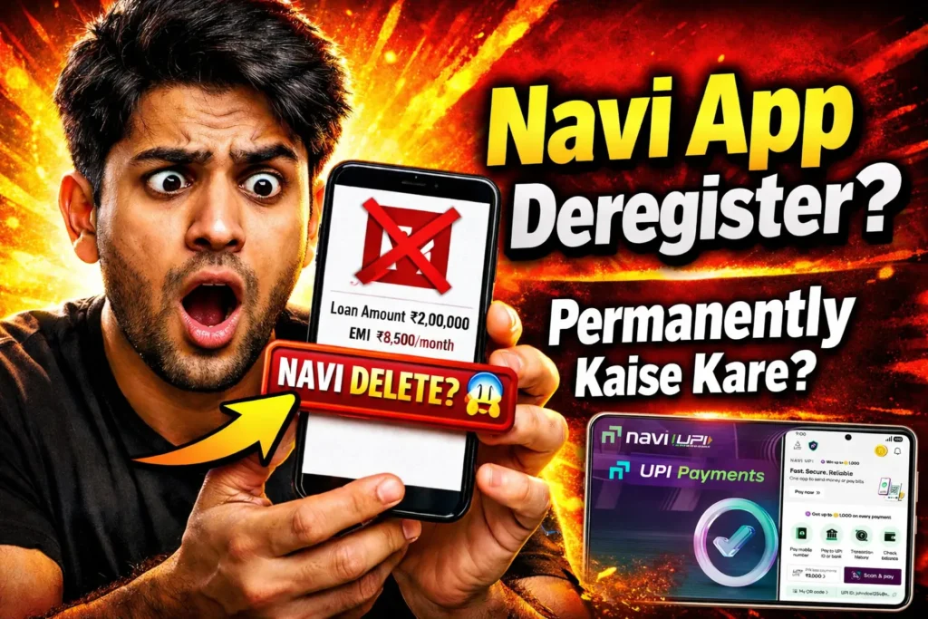 Navi App Deregister Kaise Kare: