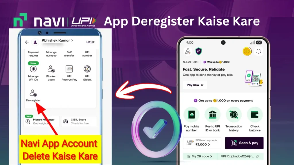 How To Deregister Navi App Permanently | Navi App Deregister Kaise Kare – Navi Technologies official app logo
