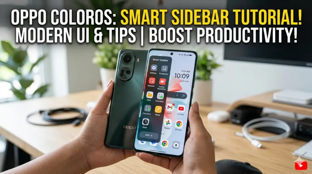 how to enable smart sidebar in oppo