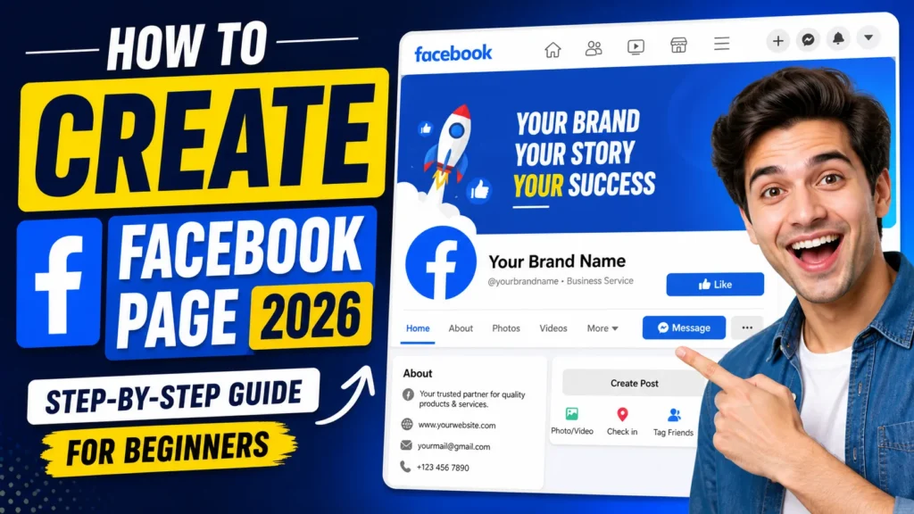 How to Create a Facebook Page in 2026 (Beginner’s Guide)