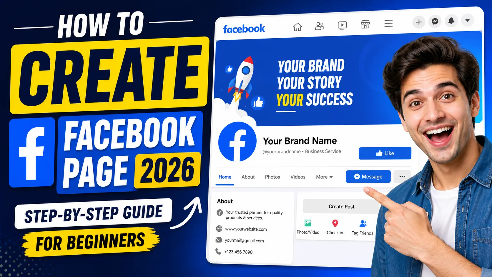 How to Create a Facebook Page in 2026 (Beginner’s Guide)